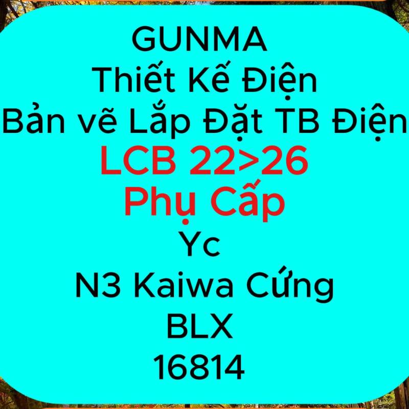 Gunma 16814 TK Điện Dân&nbsp;Dụng