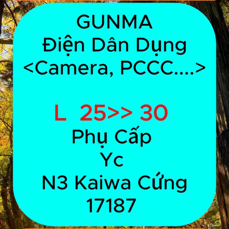 Gunma Điện Dân Dụng&nbsp;17187