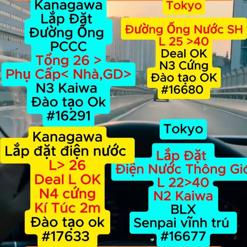 Tổng Hợp 1 số đơn Kanagawa&nbsp;Tokyo