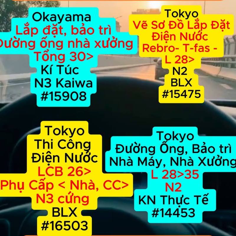 Tổng hợp 1 số Okayama&nbsp;Tokyo