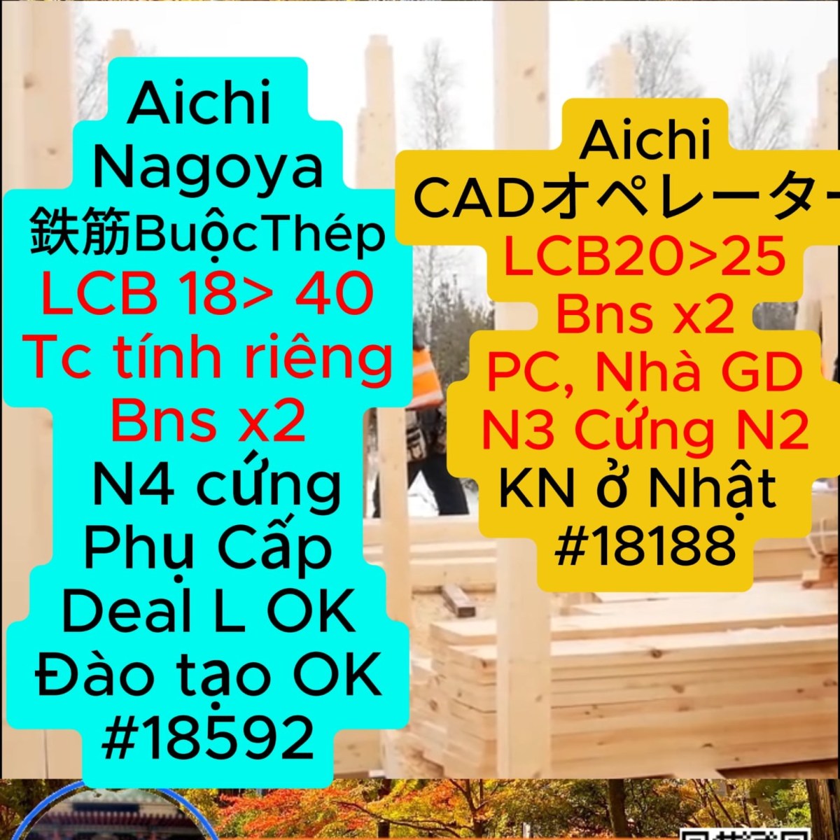 Bằng XD Aichi 18592&nbsp;18188