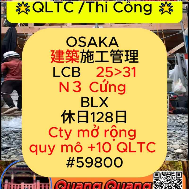 XD QLTC/Thi Công&nbsp;Osaka
